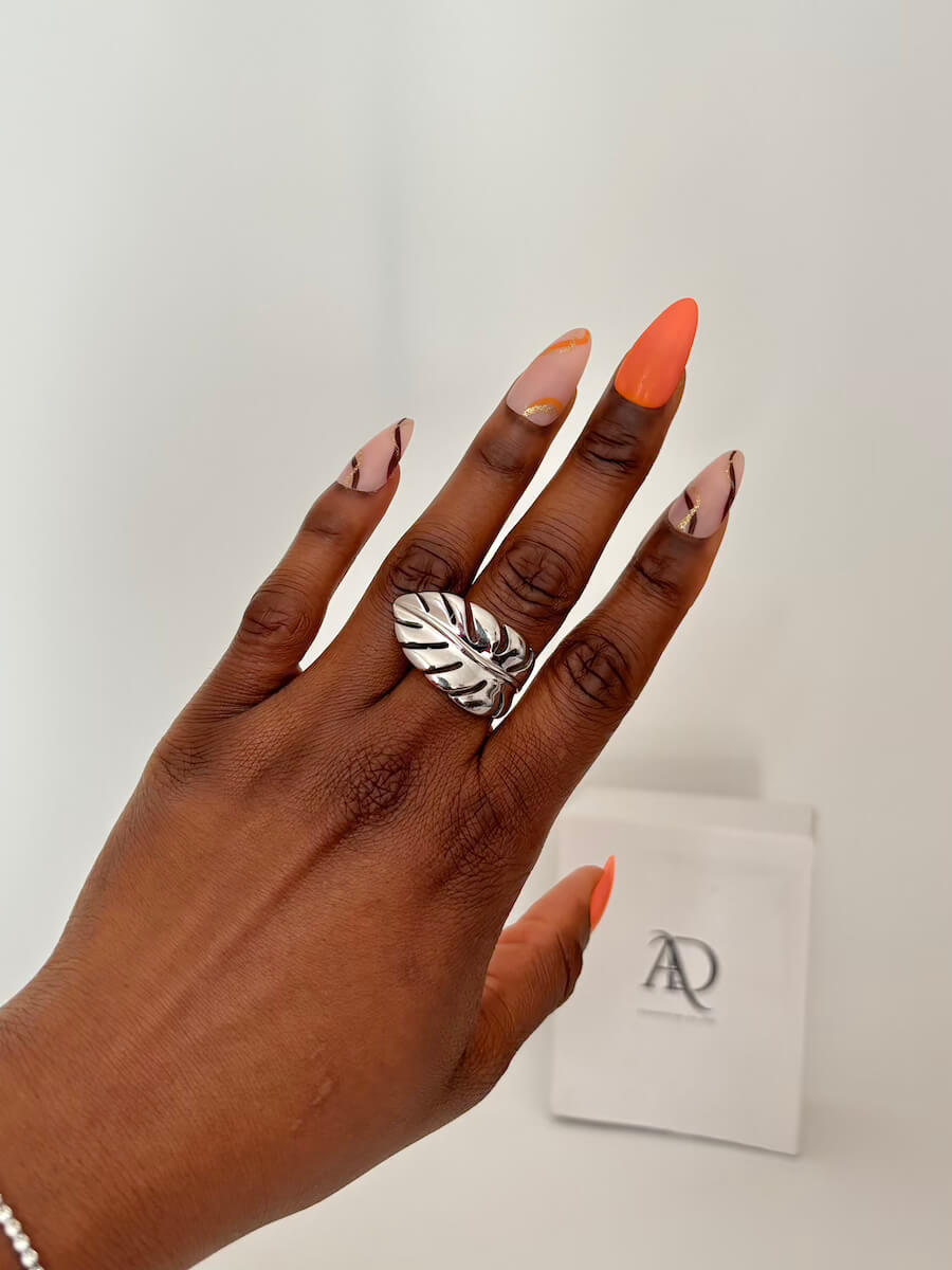 Leaf  ring - View 2
