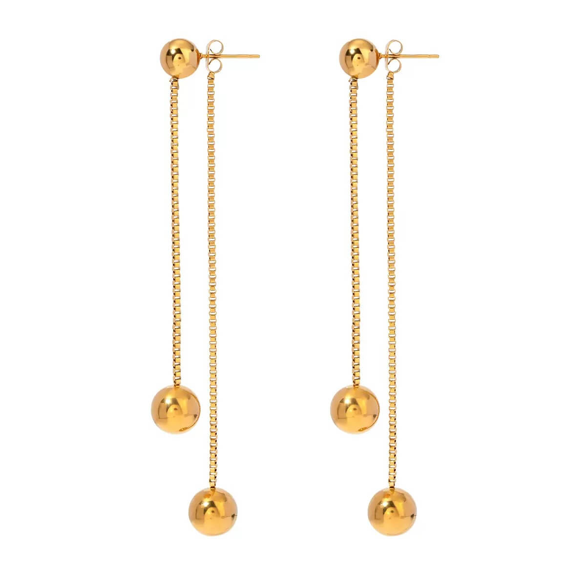 Ball drop earring