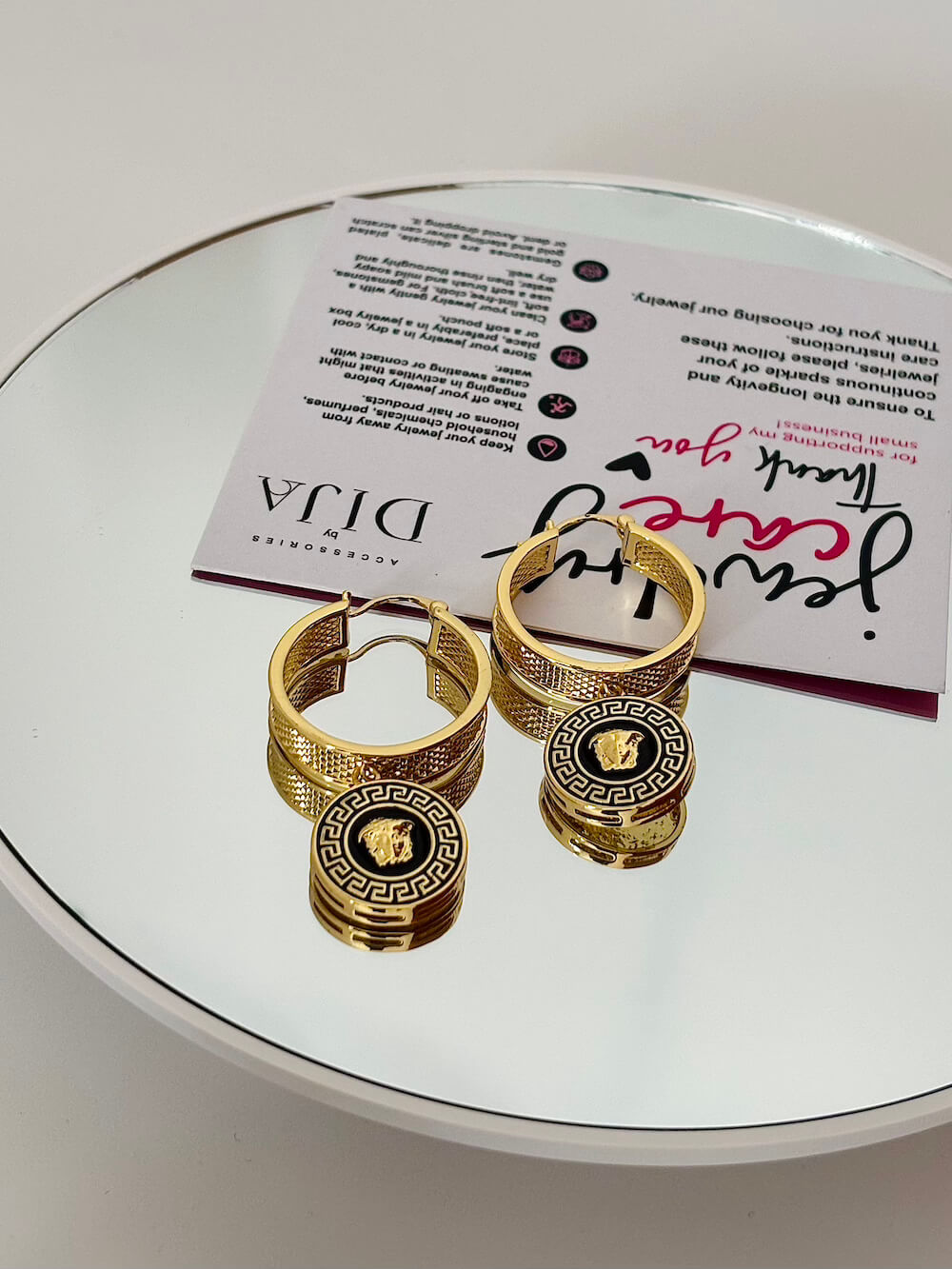 Versace hoop